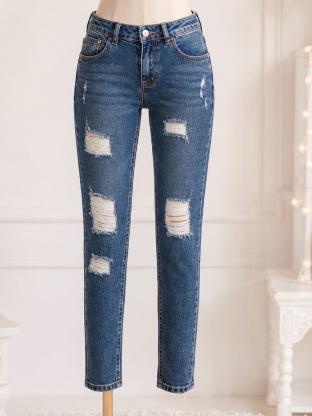 NWT Wishlist Med Wash Jeans Private Label Boutique